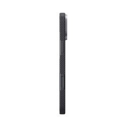 Pitaka Ultra-Slim Case, Black/Grey Twill - iPhone 16 Plus