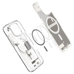 Spigen Ultra Hybrid MagSafe, zero one natural titanium - iPhone 16 Pro