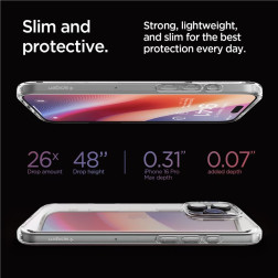 Spigen Ultra Hybrid, crystal clear - iPhone 16 Pro Max