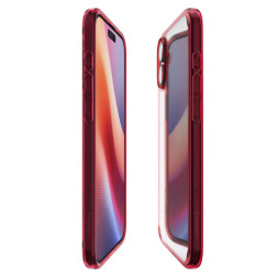 Spigen Ultra Hybrid, red crystal - iPhone 16