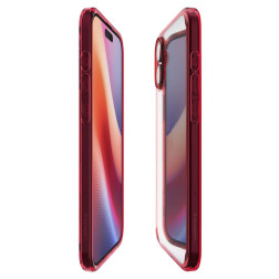 Spigen Ultra Hybrid, red crystal - iPhone 16