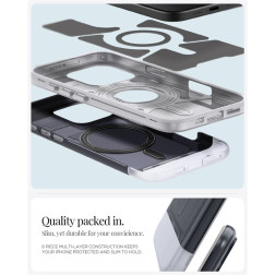 Spigen Classic C1 MagSafe, graphite - iPhone 16 Pro Max
