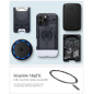 Spigen Classic C1 MagSafe, graphite - iPhone 16 Pro Max