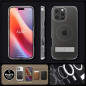 Spigen Ultra Hybrid S MagSafe, graphite - iPhone 16 Pro Max