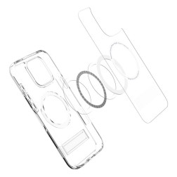 Spigen Ultra Hybrid S MagSafe, crystal clear - iPhone 16 Pro