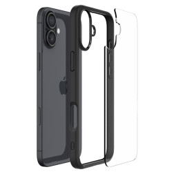 Spigen Ultra Hybrid, matte black - iPhone 16