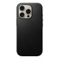 Nomad Modern Leather case, black - iPhone 16 Pro