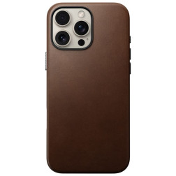 Nomad Traditional Leather case, brown, iPhone 16 Pro Max