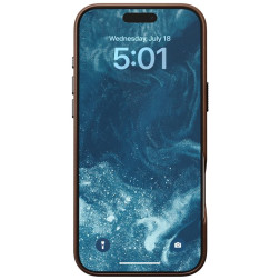 Nomad Traditional Leather case, brown, iPhone 16 Pro Max