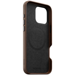 Nomad Traditional Leather case, brown, iPhone 16 Pro Max