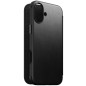 Nomad Modern Leather Folio, black - iPhone 16 Plus