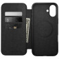 Nomad Modern Leather Folio, black - iPhone 16 Plus