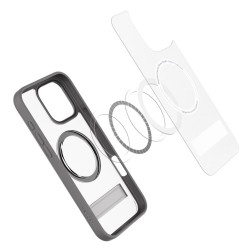 Spigen Ultra Hybrid S MagSafe, frost gray - iPhone 16 Pro