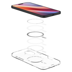 Spigen Crystal Flex MagSafe, crystal clear - iPhone 16