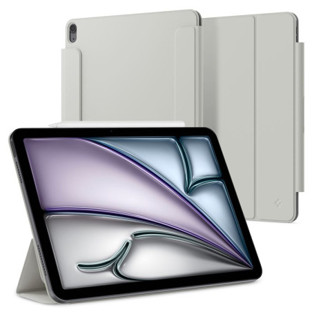 Spigen Air Skin Folio OneTap, gray - iPad Air 13" 2024