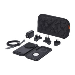 UAG 3 in1 Travel Chrarger/Power Supply, Black/Grey