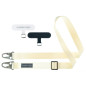 Dirželis Mobile Origin Lanyard tape 25mm, White, 84 - 165cm