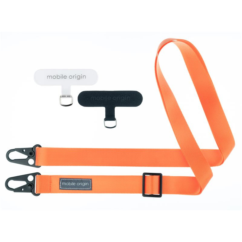 Dirželis Mobile Origin Lanyard tape 25mm, Orange, 84 - 165cm