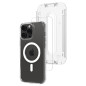 Spigen Ultra Hybrid MagSafe, white + Glass tR EZ Fit Pack - iPhone 16 Pro Max
