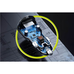 Mobile Origin Car Charger 60W USB-C and USB-A, CA2