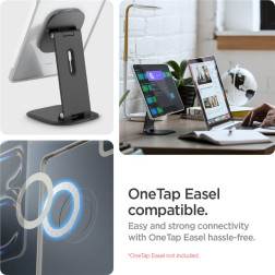 Spigen Air Skin Pro Onetap, gray - iPad Pro 11" 2024