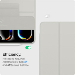 Spigen Air Skin Pro Onetap, gray - iPad Pro 11" 2024