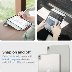 Spigen Air Skin Pro Onetap, gray - iPad Air 13" 2024/2025