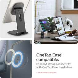 Spigen Air Skin Pro Onetap, gray - iPad Air 13" 2024/2025