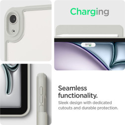 Spigen Air Skin Pro Onetap, gray - iPad Air 13" 2024/2025