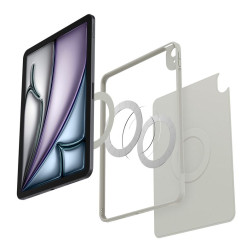 Spigen Air Skin Pro Onetap, gray - iPad Air 13" 2024/2025