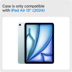 Spigen Air Skin Pro Onetap, gray - iPad Air 13" 2024/2025