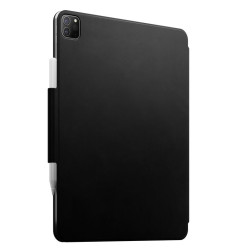 Nomad Leather Folio Plus, black - iPad Pro 12.9" (2022/2021/2020/2018), iPad Air 13" (M2)