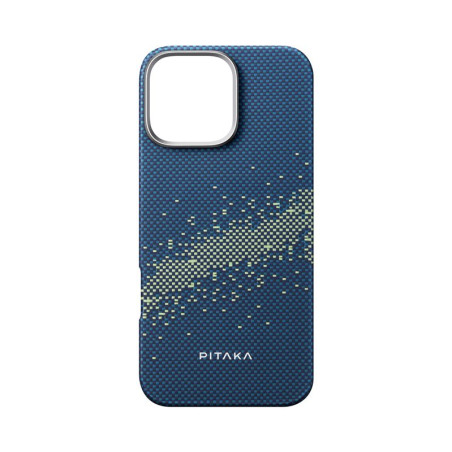 Pitaka Tactile Woven Case, StarPeak Milky Way Galaxy - iPhone 16 Pro