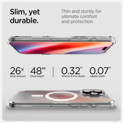 Spigen Ultra Hybrid T MagSafe, white - iPhone 16 Pro