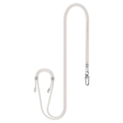 Dirželis Spigen Universal Cross Body Strap 2 1 Pack, pearl white
