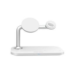 Mobile Origin 3in1 Wireless Magnetic Charger MO1, white