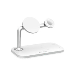 Mobile Origin 3in1 Wireless Magnetic Charger MO1, white