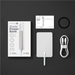 Mobile Origin Blade PowerBank 3000mAh, silver