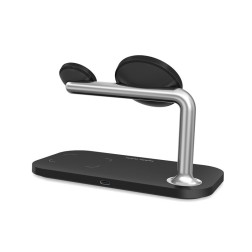 Mobile Origin 3in1 Wireless Magnetic Charger MO1, black