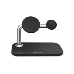 Mobile Origin 3in1 Wireless Magnetic Charger MO1, black