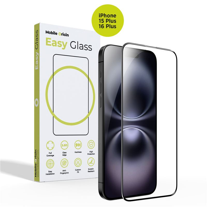 Mobile Origin EasyGlass - iPhone 15 Plus/16 Plus Mobile Origin EasyGlass - iPhone 15 Plus/16 Plus