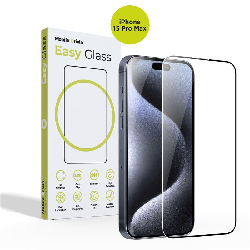 Mobile Origin EasyGlass - iPhone 15 Pro Max Mobile Origin EasyGlass - iPhone 15 Pro Max