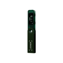 Aparatinė piniginė kriptovaliutoms Ledger Nano S Plus Emerald Green 