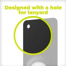 Mobile Origin AirTag Wallet Card, white