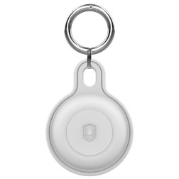 Mobile Origin AirTag Outdoor KeyChain, white