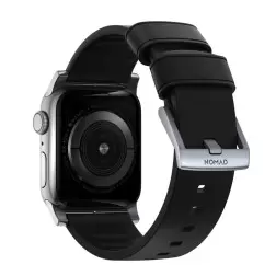 Nomad Active Strap Pro Black, silver - Apple Watch 49mm/46mm/45mm/44mm/42mm