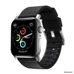 Nomad Active Strap Pro Black, silver - Apple Watch 49mm/46mm/45mm/44mm/42mm