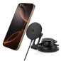 Spigen OneTap Pro 4 MagSafe Car Mount Charger, black - Wireless / Dashboard / Windshield
