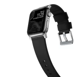 Nomad Active Strap Pro Black, silver - Apple Watch 49mm/46mm/45mm/44mm/42mm