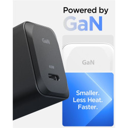 Spigen ArcStation Pro 65W Wall Charger, black - GaN / 1-Port